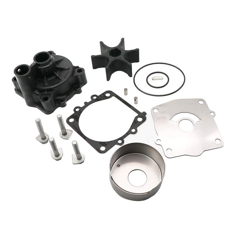 KIPA Impeller Water Pump Repair Kit With Housing For YAMAHA 61A-W0078-A2-00 61A-W0078-A3-00 V6 Outboards 150, 175, 200, 225, 250, 300 Hp, Fits For Sierra 18-3396, 61A-W0078-A1 - Image 1